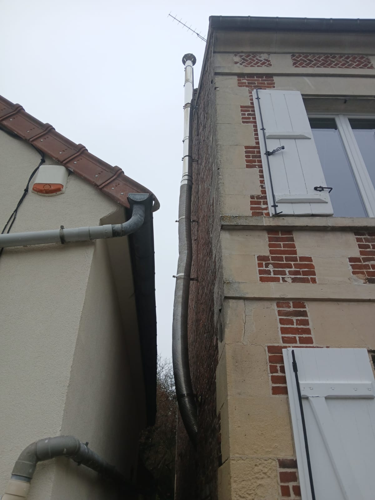 dépose et changement de conduit, couvreur Maubeuge