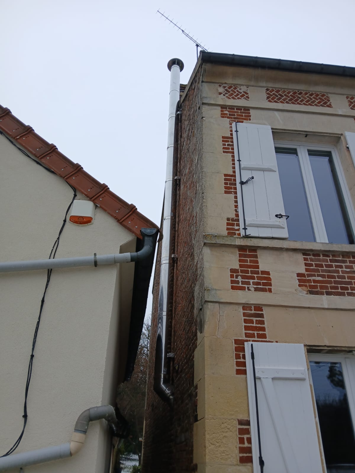 dépose et changement de conduit, couvreur Maubeuge